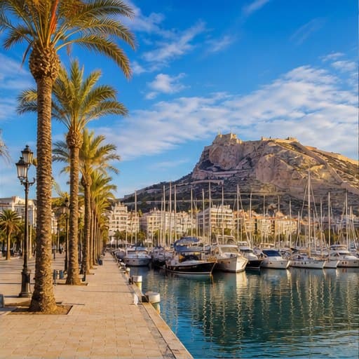 View of Alicante, Spain