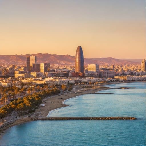View of Barcelona, Spain
