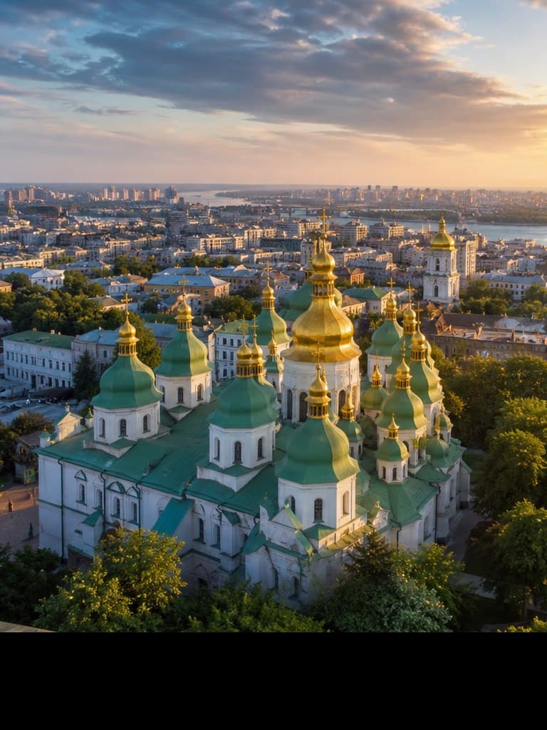 View of Kyiv, Ukraine